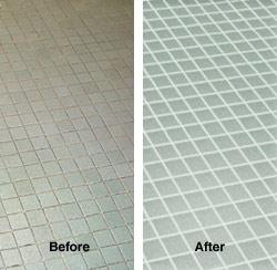 Mosaic Pool Tiles Cleaned near Sandy Bedford