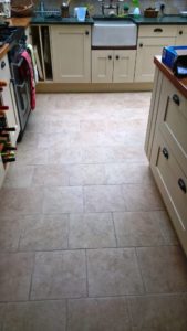 Ceramic Tiled Floor Westmancoate after cleaning